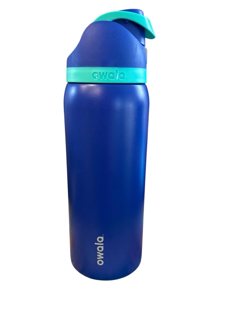 Owala FreeSip Insulated Stainless Steel Water Bottle, 32 oz, Smooshed Blueberry
